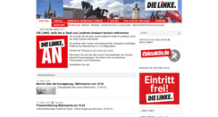 Desktop Screenshot of die-linke-ansbach.de